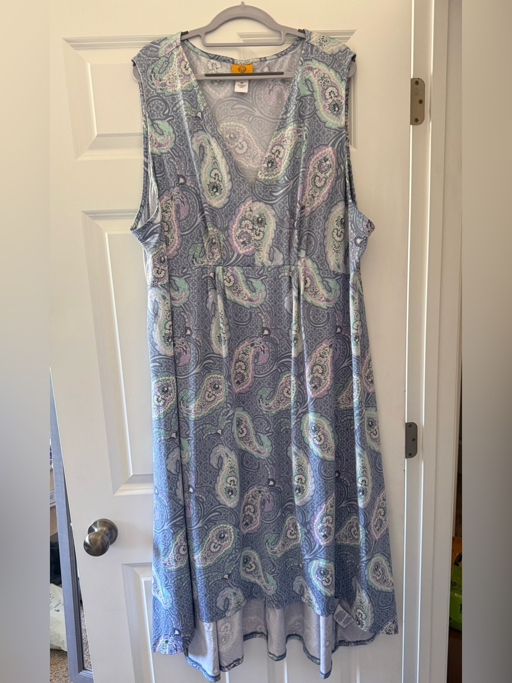 Ruby Rd. Sleeveless Paisley Midi Dress